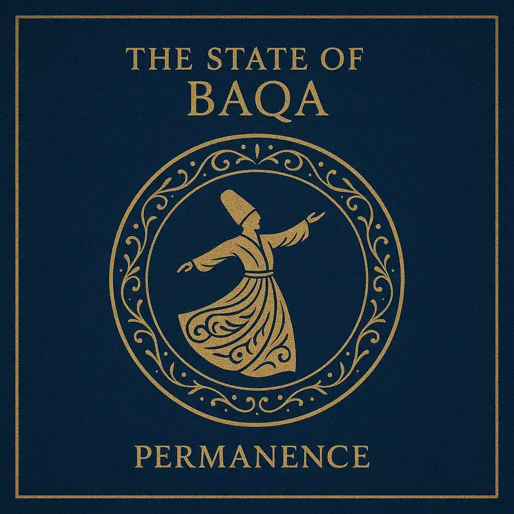 Visual representation of Baqa - subsistence in the Divine